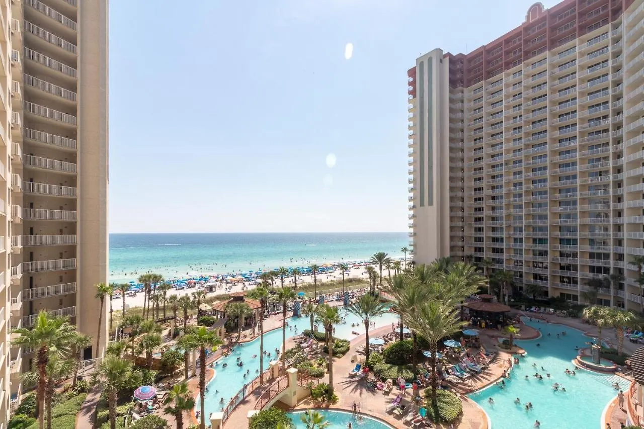 Shores Of Panama 621-Sleeps 8, Free Beach Fun! Reserved Parking Space! Condo Panama City Beach