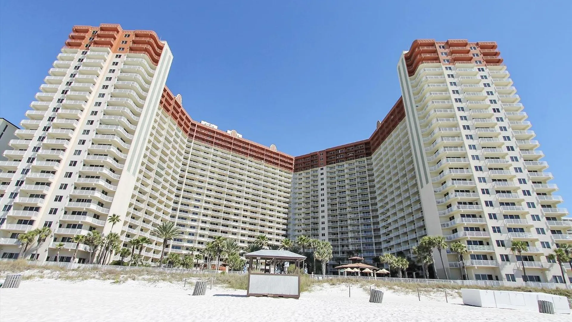 Shores Of Panama 621-Sleeps 8, Free Beach Fun! Reserved Parking Space! Condo Panama City Beach Apartment
